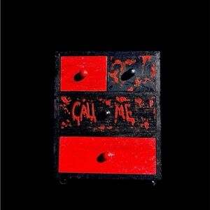 Spooky DIY Hand Painted SCREAM Ghostface Halloween Horror Movie Jewelry Box 🔪